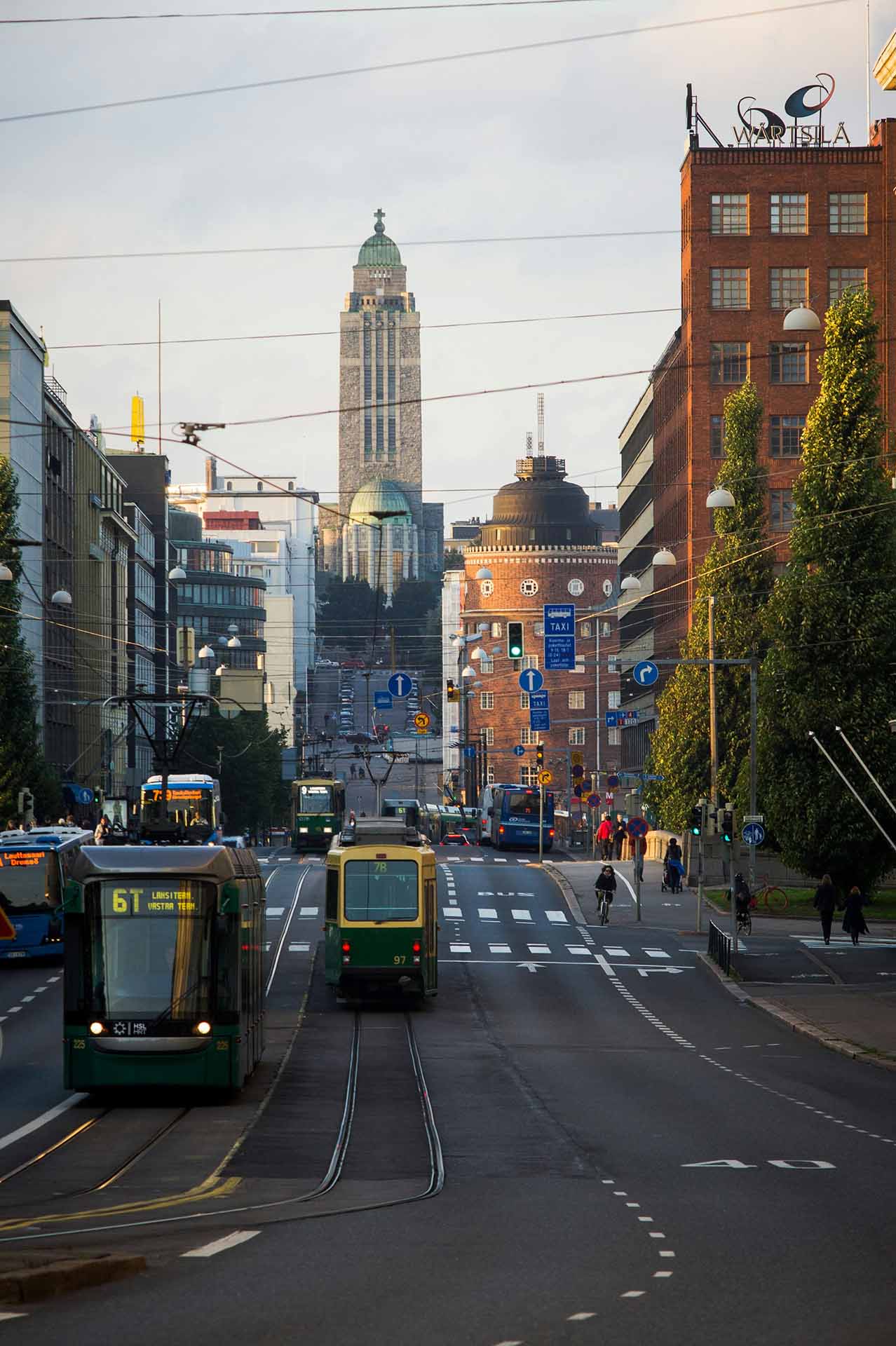 Street view from Helsinki